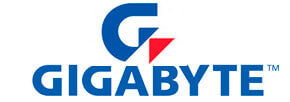 Logo de la marca gigabyt