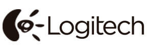 Logo de la marca logitech
